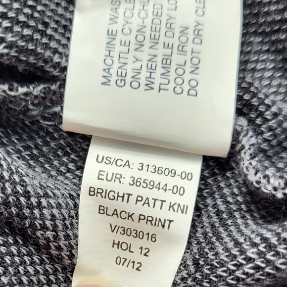 Gap A Line Short SKIRT Womens Size XXL Gray Black Polka Dots Back Zip - Picture 11 of 16